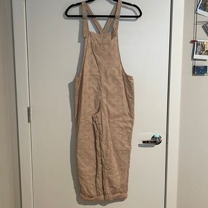 Light Pink Eyelet Jumpsuit/Overalls